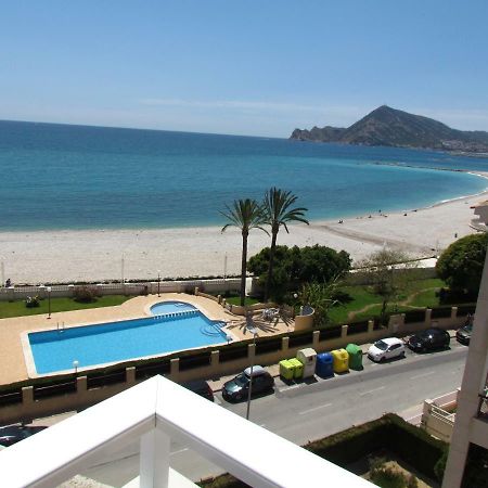 Beach Front Line Penthouse In Altea Eksteriør bilde