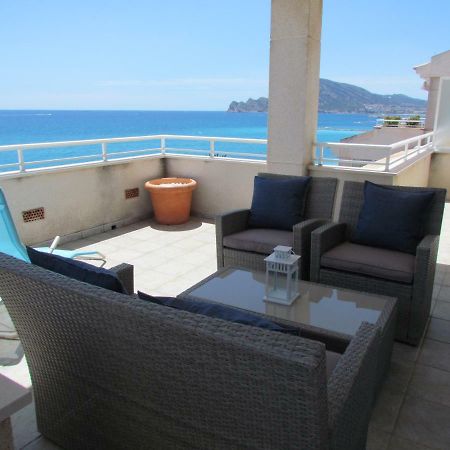 Beach Front Line Penthouse In Altea Eksteriør bilde