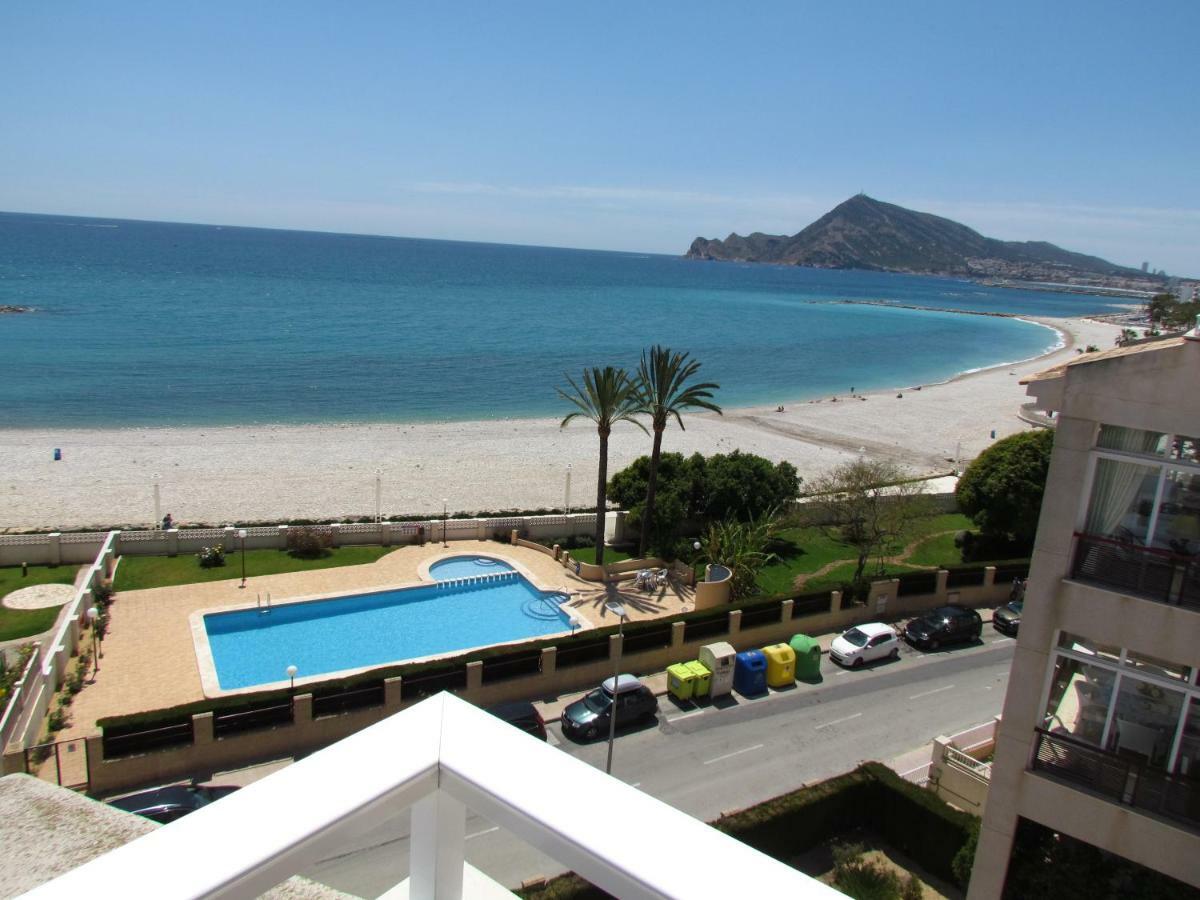 Beach Front Line Penthouse In Altea Eksteriør bilde