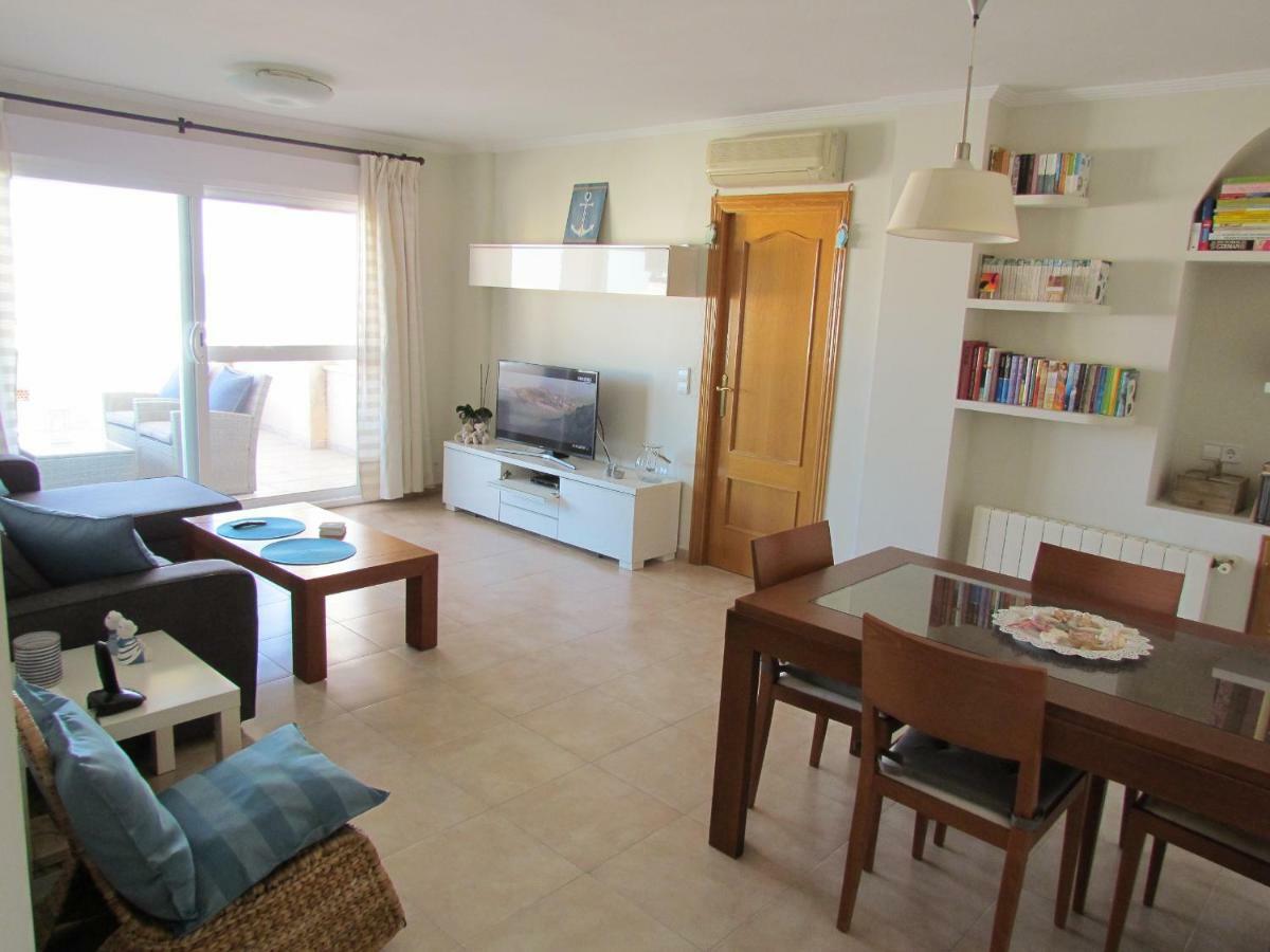 Beach Front Line Penthouse In Altea Eksteriør bilde