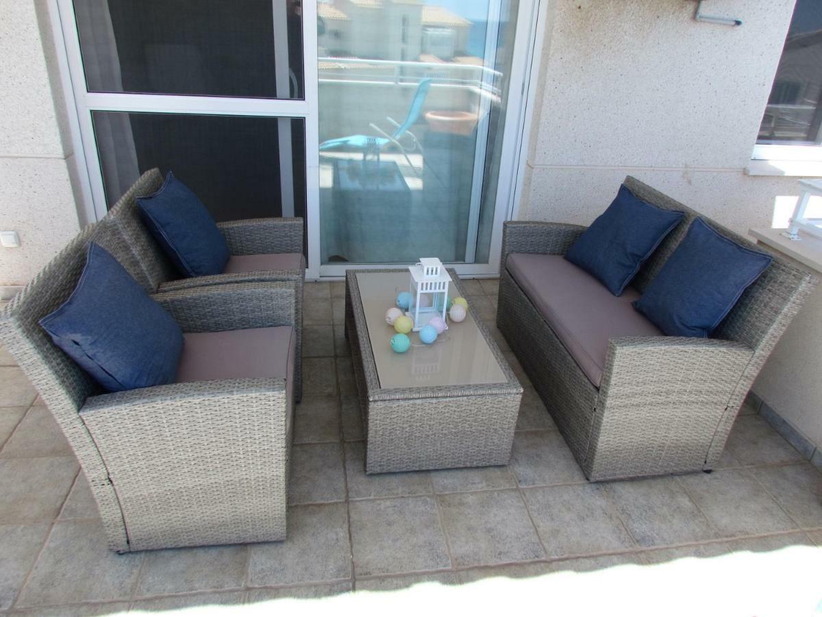 Beach Front Line Penthouse In Altea Eksteriør bilde