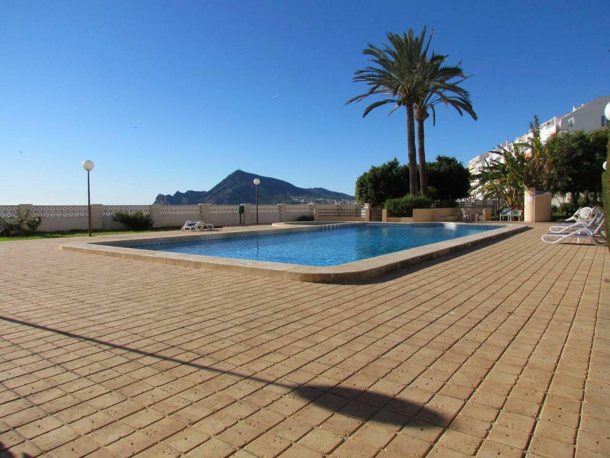 Beach Front Line Penthouse In Altea Eksteriør bilde